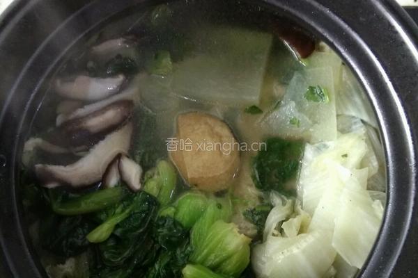 农家月子菜之一（乌鸡冬瓜煲）的做法图解9