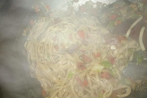 炒面的做法图解4