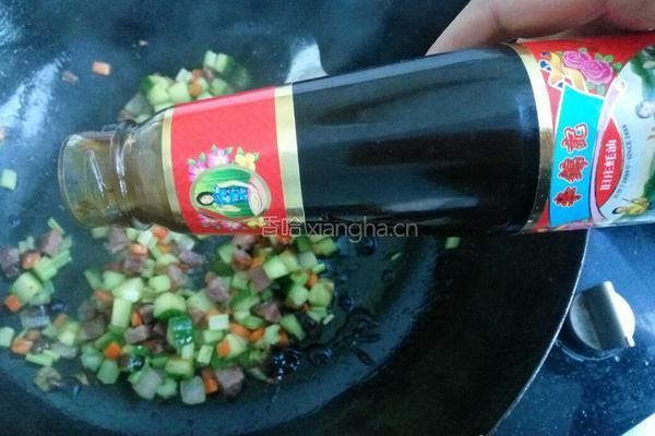酱油炒饭的做法图解9
