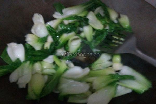 炒白菜的做法图解1