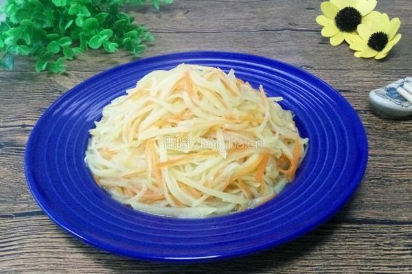 蚝油土豆丝的做法图解12
