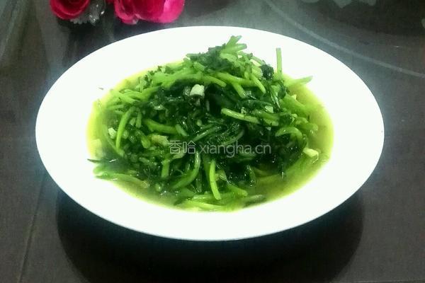 蒜泥茼蒿的做法图解7