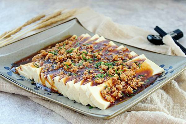 肉末盖浇豆腐的做法图解13
