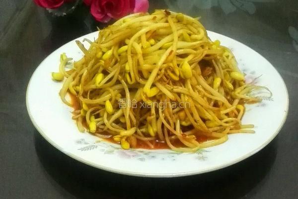 老干妈炝豆芽的做法图解7