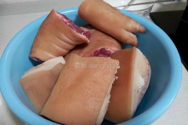 干豆角蒸扣肉的做法图解2