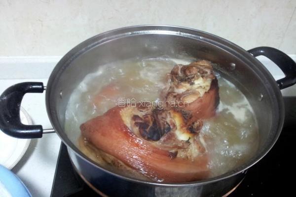 干豆角蒸扣肉的做法图解4