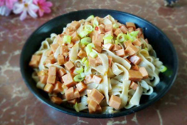 黄豆酱拌面的做法图解10