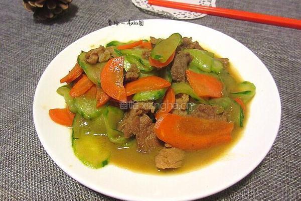黄瓜炒肉片的做法图解8