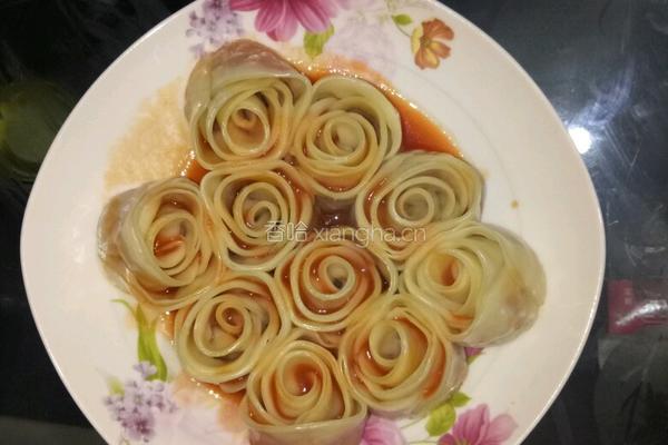 番茄玫瑰饺子的做法图解5