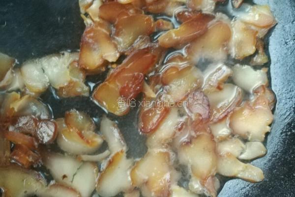 辣椒大蒜炒腊鸡胸的做法图解3