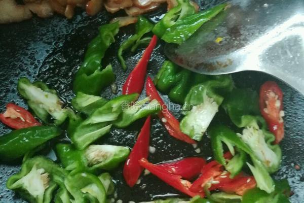 辣椒大蒜炒腊鸡胸的做法图解5