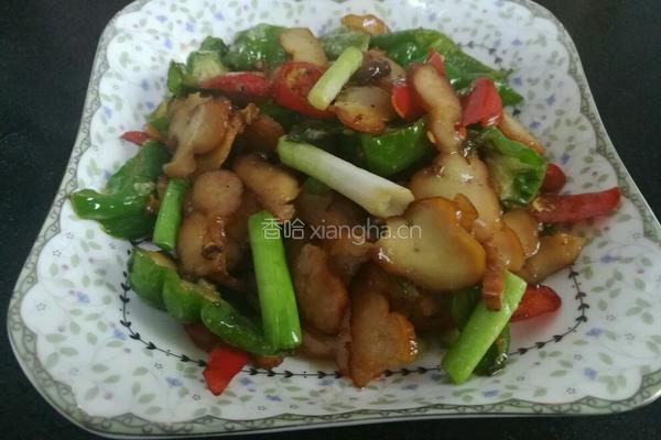 辣椒大蒜炒腊鸡胸的做法图解8