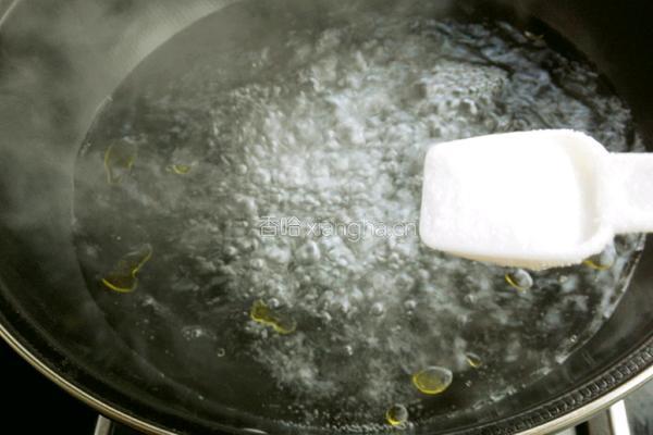 蚝油香菇油菜的做法图解4