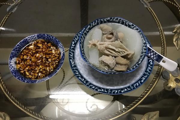 羊肚煲萝卜汤