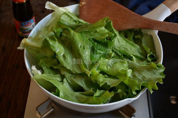 蚝油生菜的做法图解5