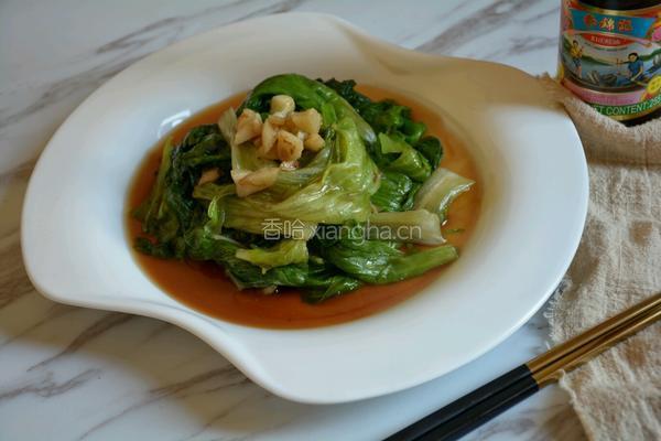 蚝油生菜的做法图解8