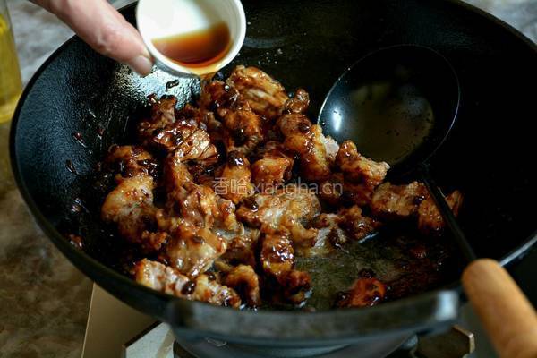 黄豆酱焖牛腩的做法图解8