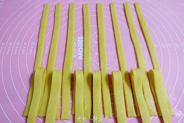 草莓酱夹心编织饼干的做法图解14