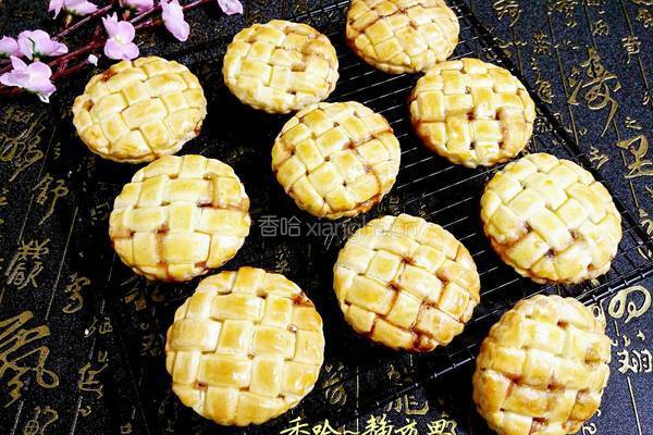 草莓酱夹心编织饼干的做法图解32