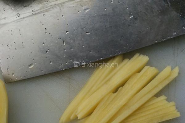 清炒土豆的做法图解2
