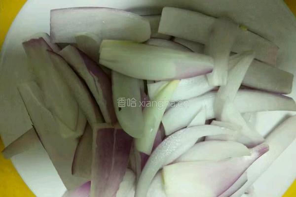 洋葱炒腰花的做法图解5