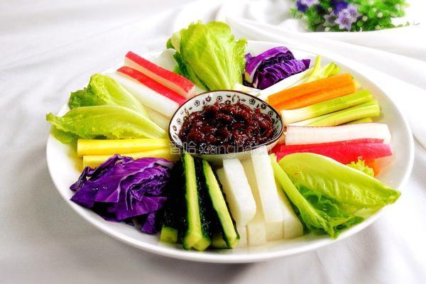 美味蘸酱菜的做法图解9