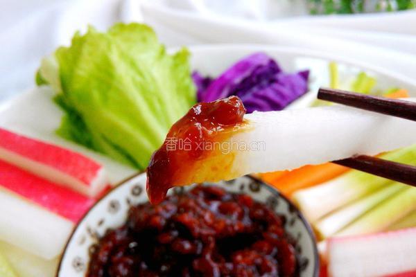 美味蘸酱菜的做法图解7