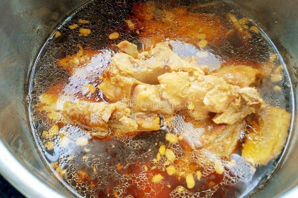 美味黄豆酱香大骨头的做法图解9