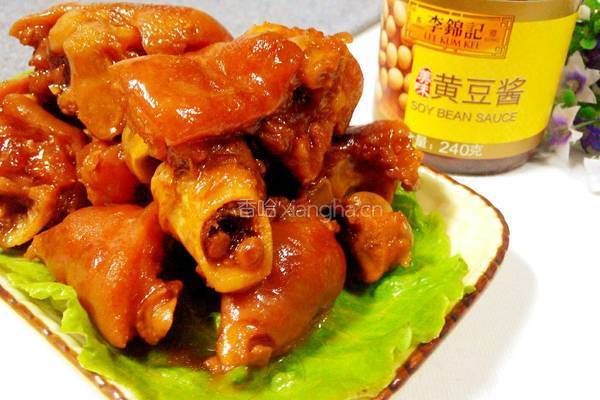 美味黄豆酱香猪蹄的做法图解13
