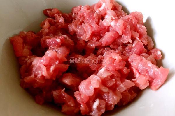 肉末蒸豆腐的做法图解2