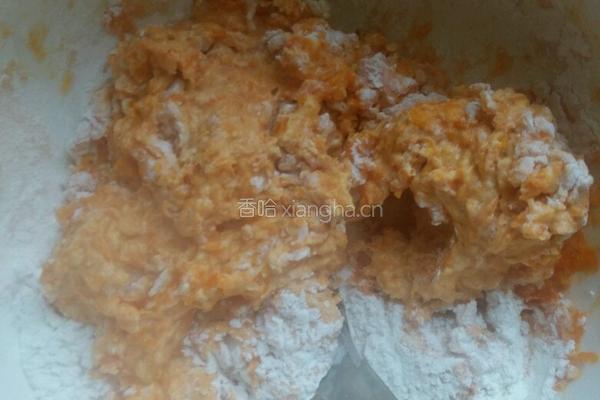 豆沙芝麻球的做法图解4