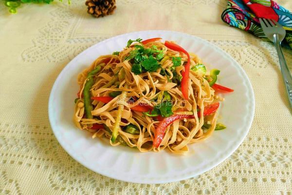  凉拌豆腐皮的做法图解10