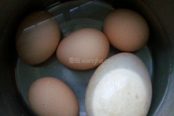 卤土鸡蛋的做法图解3