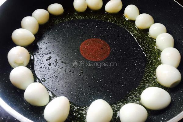 酱烧黄金鹌鹑蛋的做法图解4