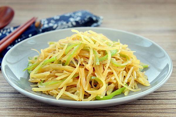 青椒土豆丝的做法图解12
