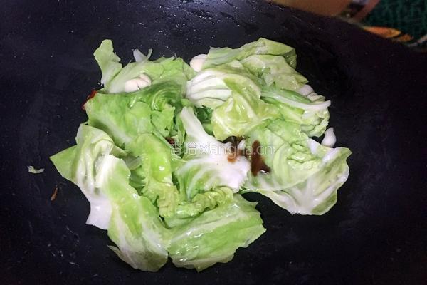 手撕包菜的做法图解6