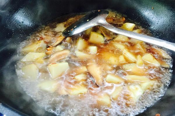 酱烧香菇土豆块的做法图解10