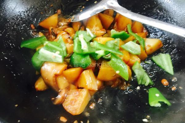 酱烧香菇土豆块的做法图解12