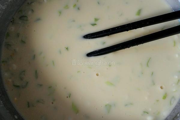 快手早餐鸡蛋饼的做法图解6
