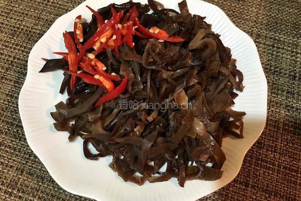 木耳炒肉丝的做法图解2