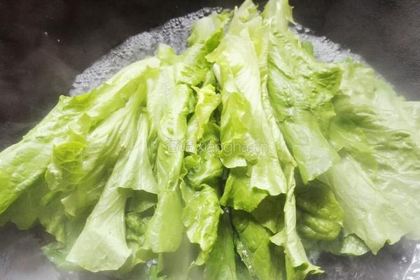 耗油生菜的做法图解4