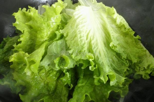 蚝油生菜的做法图解2