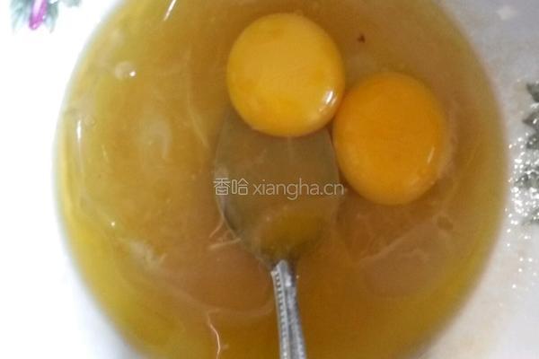 抹茶红豆华夫饼的做法图解2