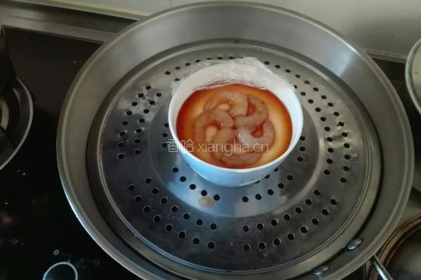 虾仁鸡蛋羹的做法图解8