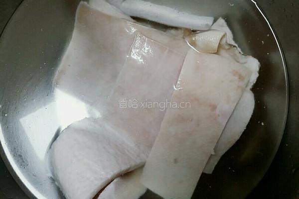 烧肉皮的做法图解2
