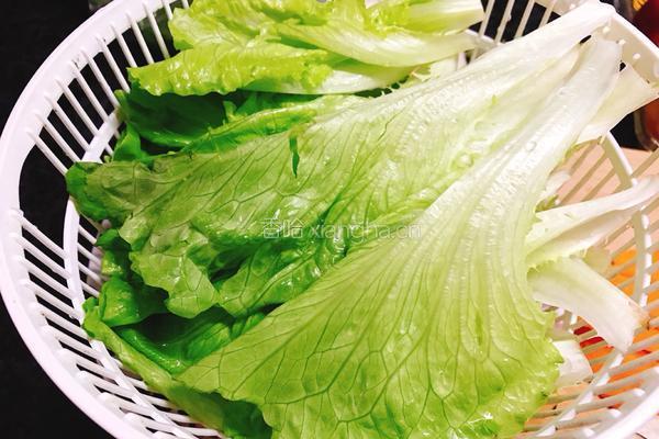 蚝油生菜的做法图解2