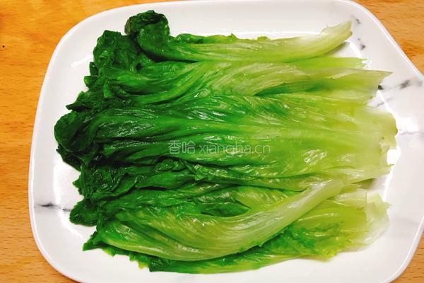 蚝油生菜的做法图解7