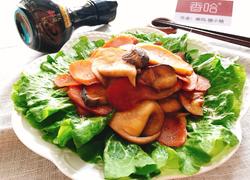 胡萝卜炒杏鲍菇