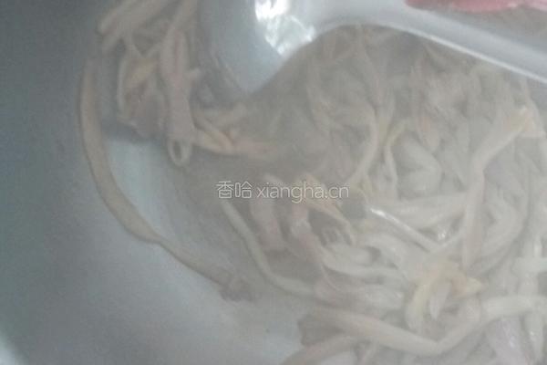 黄花菜炒肉的做法图解9