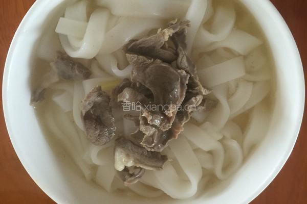 肉丝香菇捞河粉的做法图解10